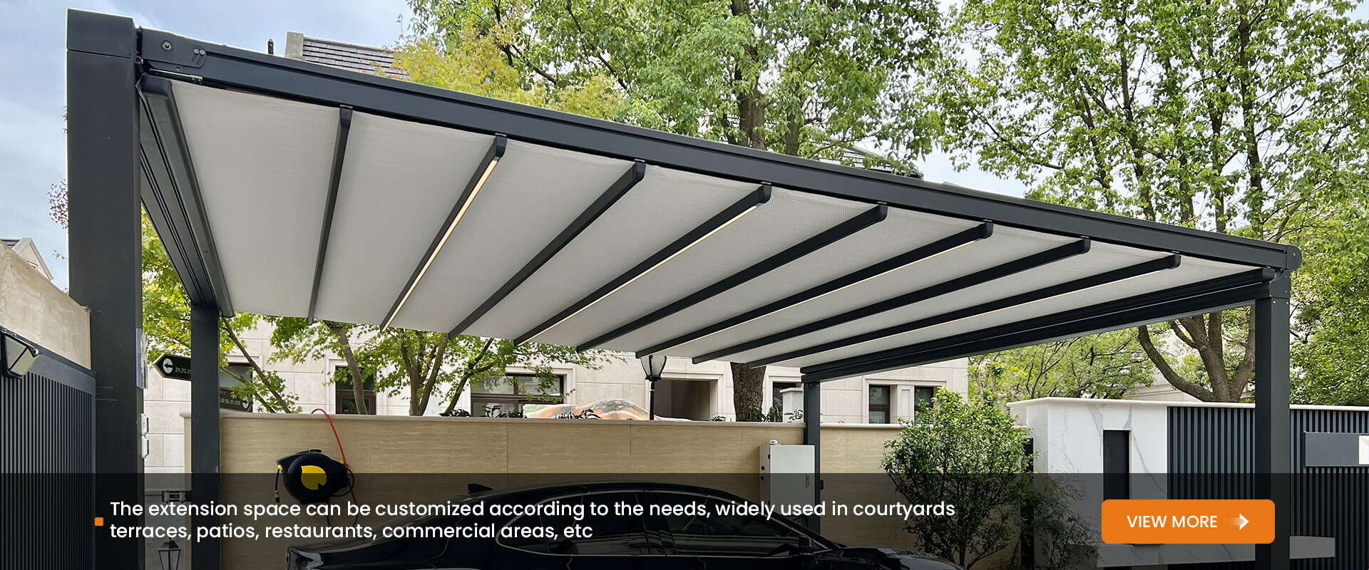 【CS構築】アマテラスループ Waterproof Motorized Adjustable Louvered Pergola | Customizable Oem